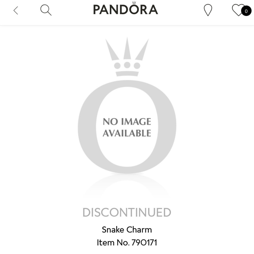Authentic Pandora Snake Charm - Picture 6 of 6